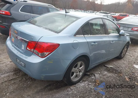 2012 Chevrolet Cruze Lt из США, поврежденный, VIN 1G1PF5SC4C7111561